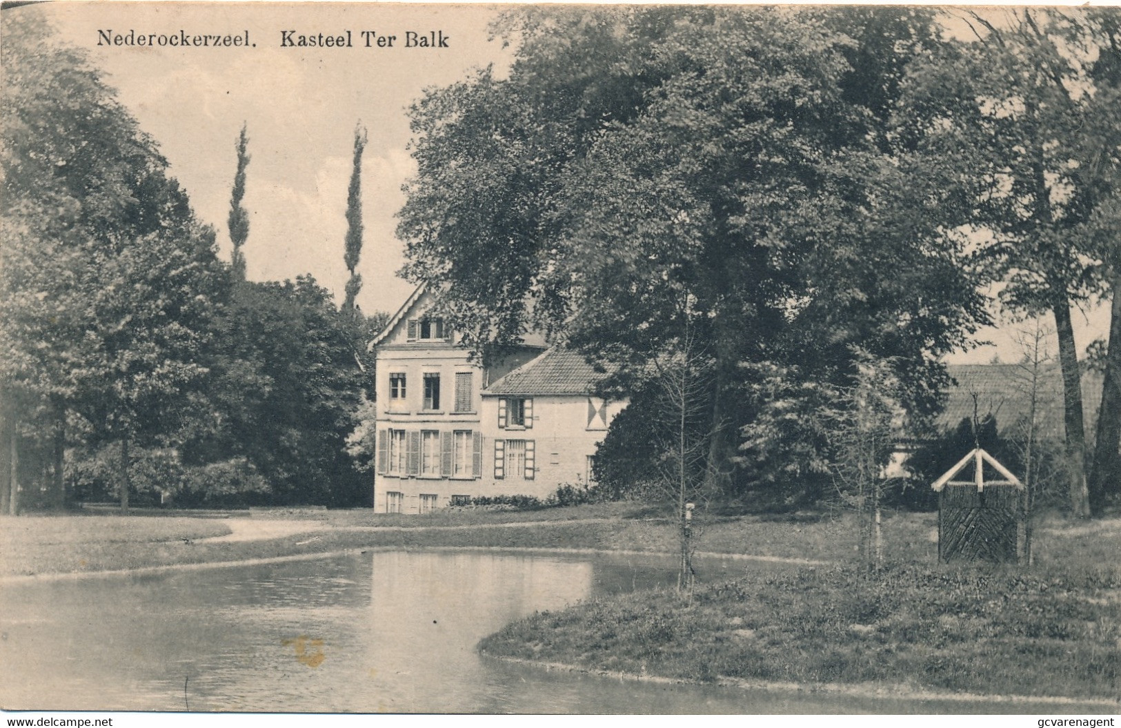 NEDEROKKERZEEL  KASTEEL TER BALK    2 SCANS