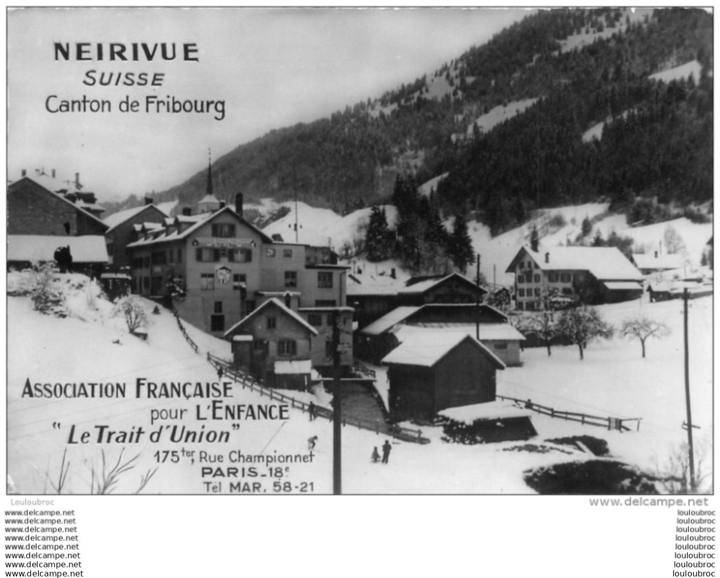 NEIRIVUE LE TRAIT D'UNION ASSOCIATION FRANCAISE POUR L'ENFANCE