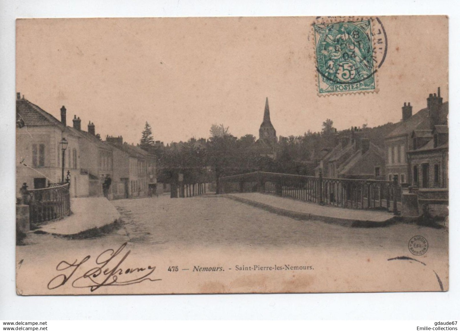 NEMOURS (77) - SAINT PIERRE LES NEMOURS