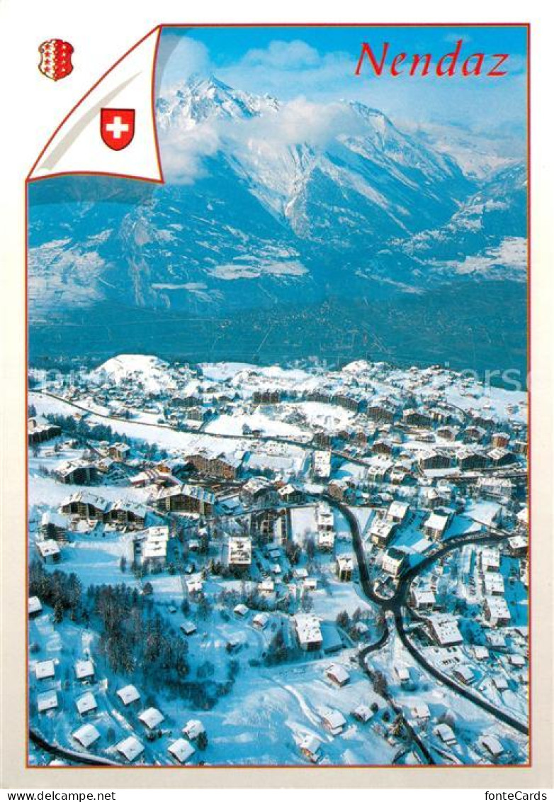 Nendaz Fliegeraufnahme
