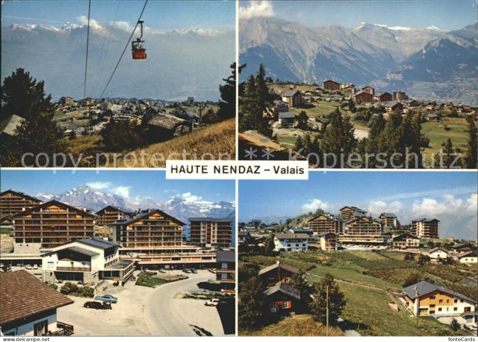 Nendaz Luftseilbahn