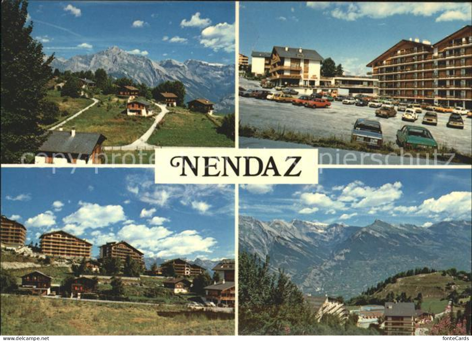Nendaz Ortsansichten