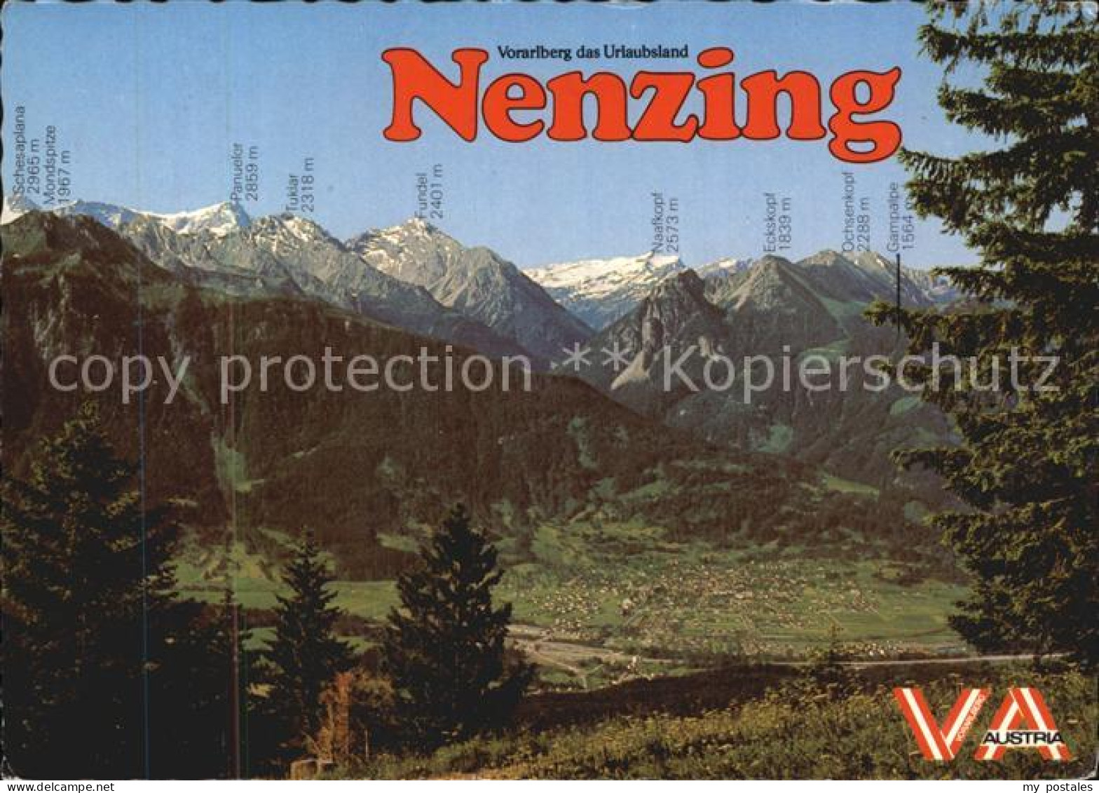 Nenzing Vorarlberg Winterparadies Panorama