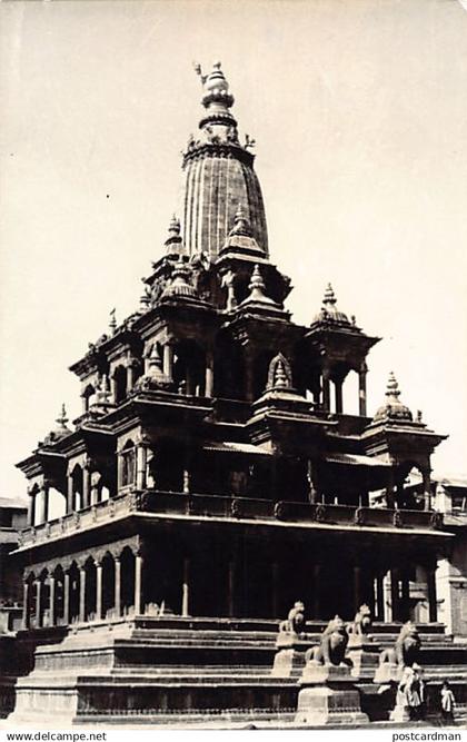 Nepal - KATHMANDU - Krishna Mandir - REAL PHOTO