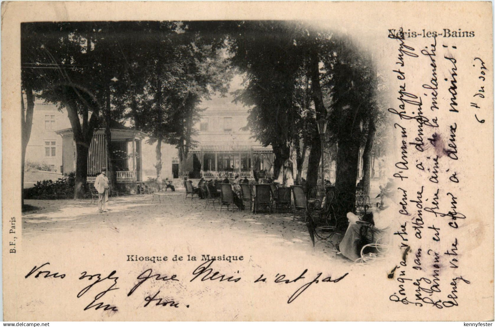 Neris-les-Bains - Kiosque de la Musique