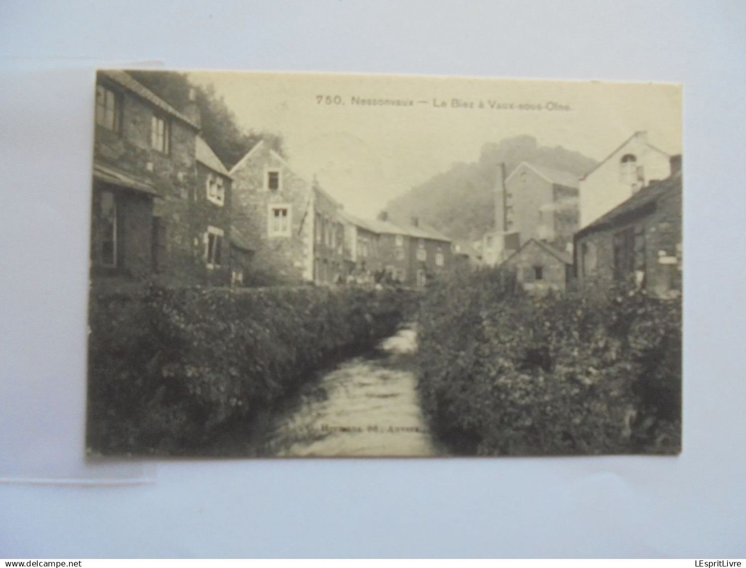 NESSONVAUX Le Biez à Vaux Sous Olne Petite Animation Animée Carte Postale  Postcard CP AK PK