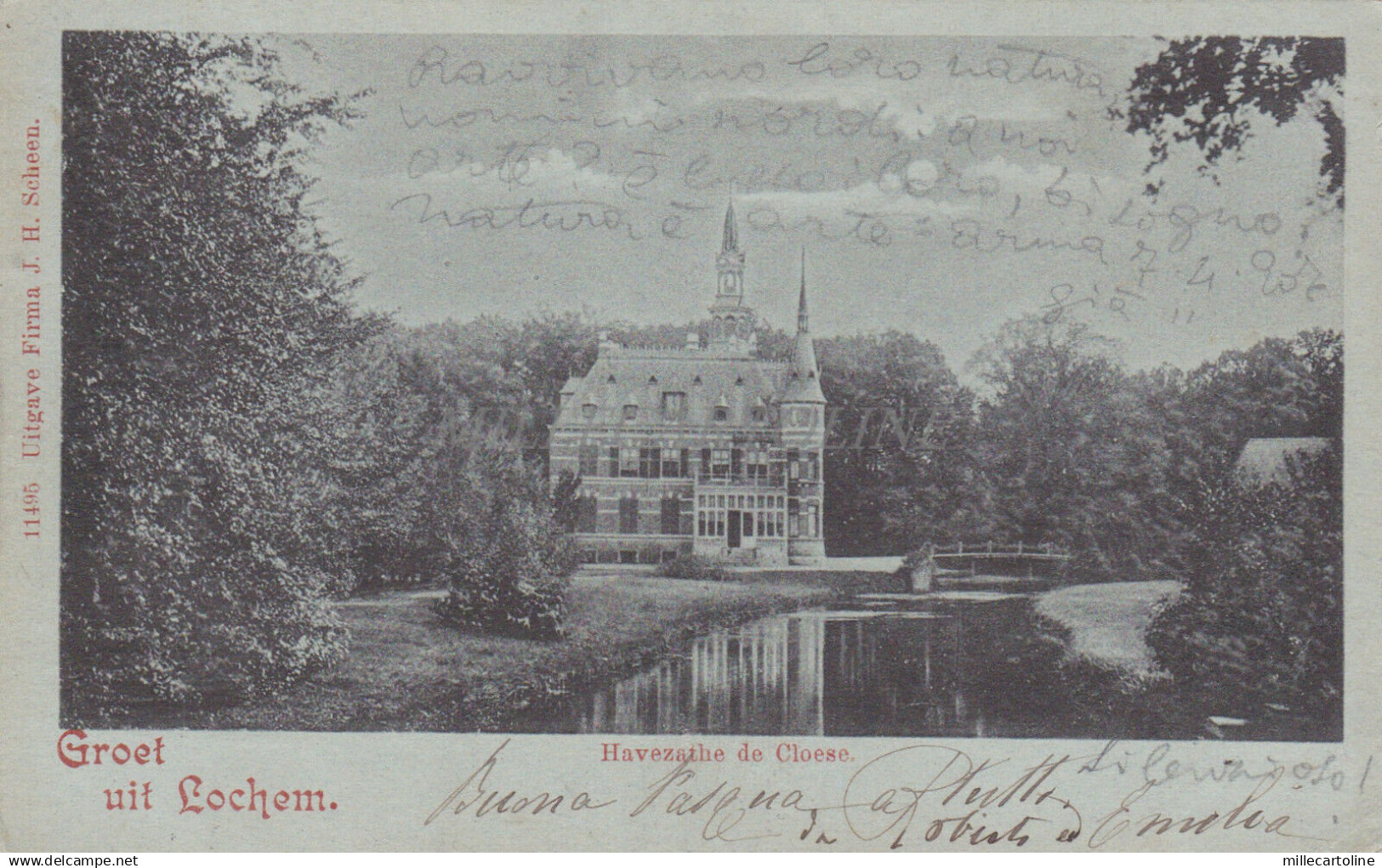 NETHERLANDS - Groet uit Lochem, Havezathe de Cloese