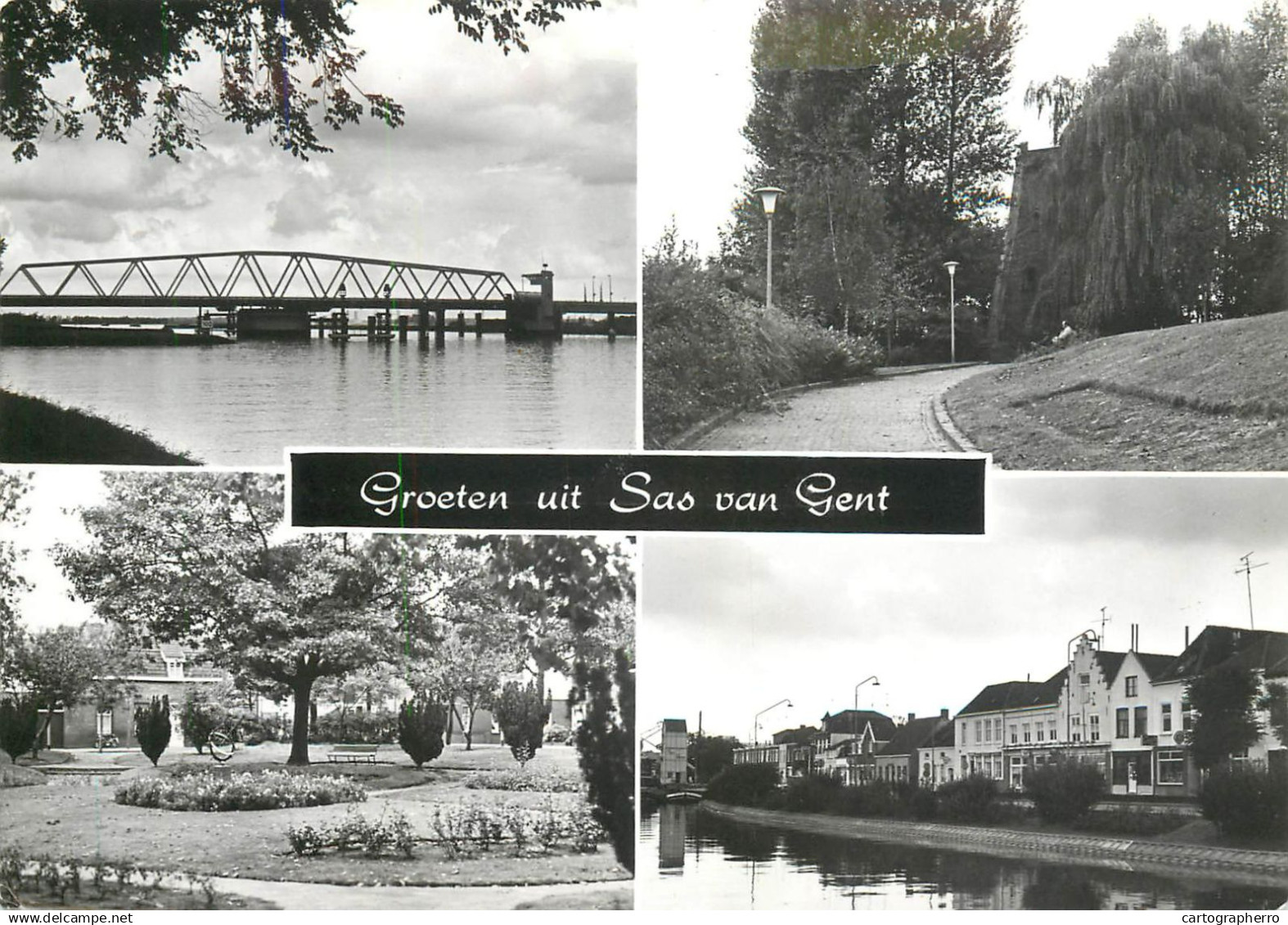 Netherlands Groeten uit Sas van Gent multi view