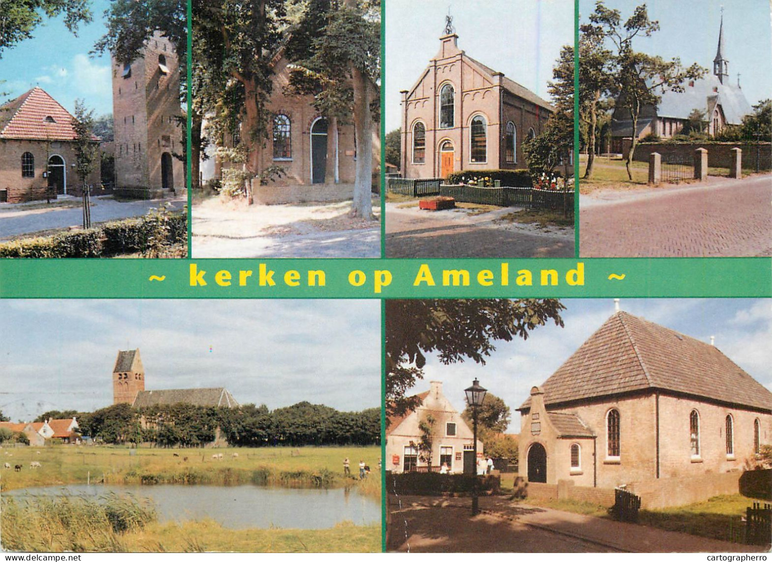 Netherlands kerken op Ameland