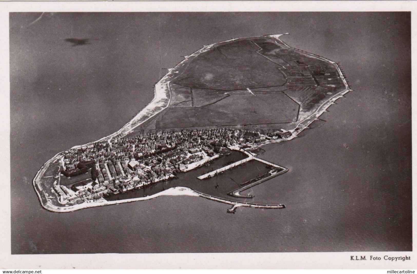 NETHERLANDS - Noordoost Polder - Isle of Urk Before Drainage - Aerofoto K.I.M.