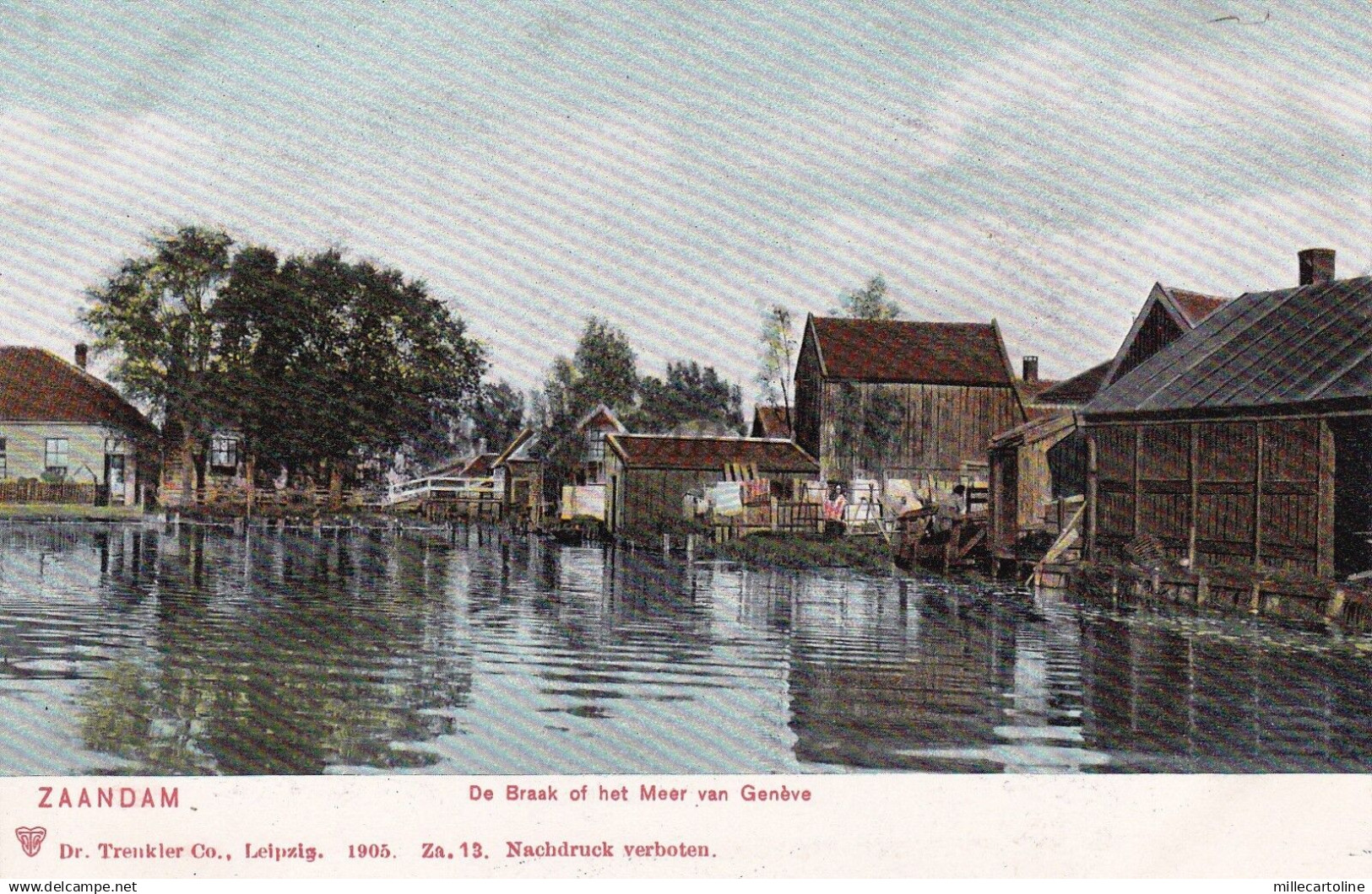 NETHERLANDS - Zaandam - De Braak of Het Meer van Geneve