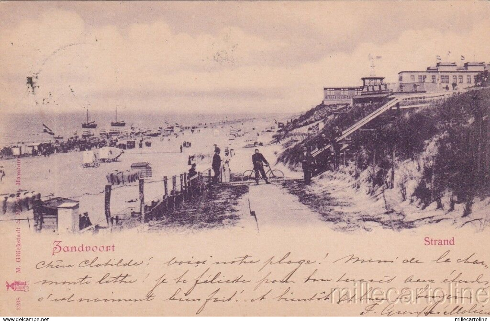 * NETHERLANDS - Zandvoort - Strand 1900
