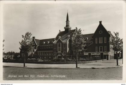 CPA ALPHEN AAN DE RIJN Raadhuis-Achterzijde NETHERLANDS (713965)