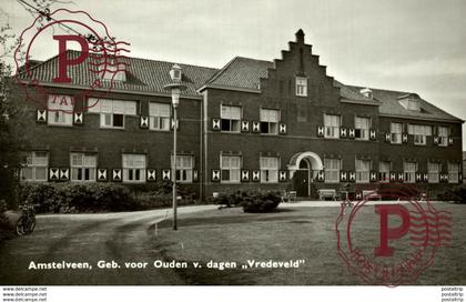 RPPC  AMSTELVEEN VREDEVELD  GEB VOOR OUDEN V DAGEN