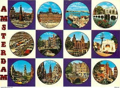 Carte Postale - Pays-Bas - Amsterdam - Multivues - Noord-Holland - CPM - Voir Scans Recto-Verso