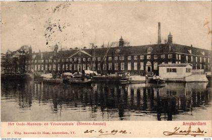 CPA AMSTERDAM 59 Het Oude-Mannen en Vrouwenhuis NETHERLANDS (565798)
