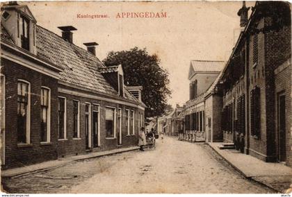 CPA APPINGEDAM Koningstraat NETHERLANDS (706234)