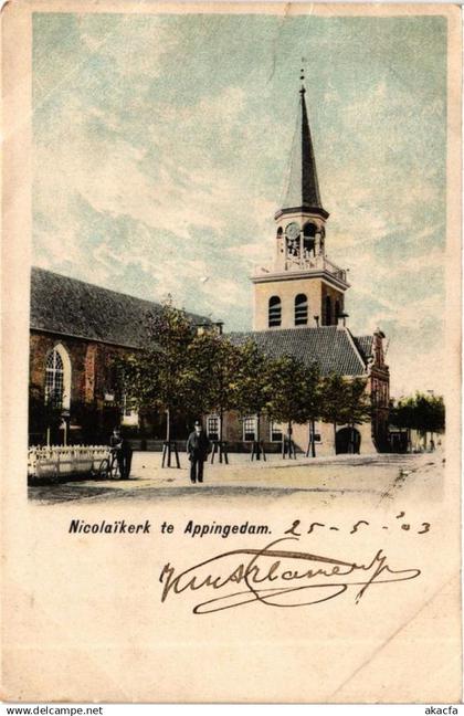 CPA APPINGEDAM Nicolaikerk NETHERLANDS (706034)