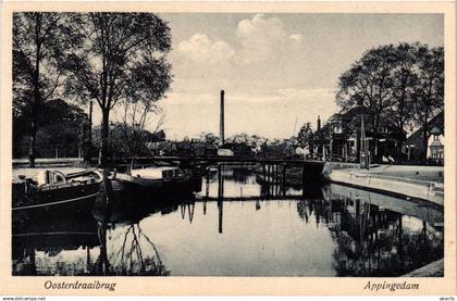 CPA APPINGEDAM Oosterdraaibrug NETHERLANDS (706212)