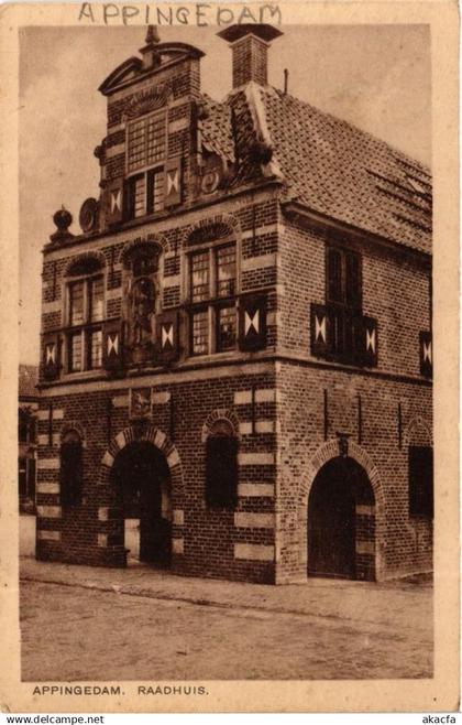 CPA APPINGEDAM Raadhuis NETHERLANDS (705909)