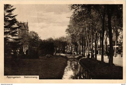 CPA APPINGEDAM Stationsweg NETHERLANDS (705955)