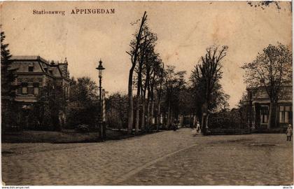 CPA APPINGEDAM Stationsweg NETHERLANDS (706124)