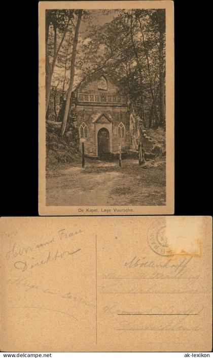 Postkaart Lage Vuursche-Baarn De Kapel 1914