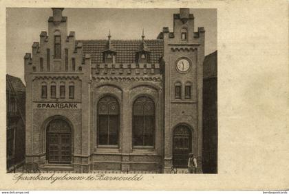 Nederland, BARNEVELD, Spaarbankgebouw (1930s) Ansichtkaart