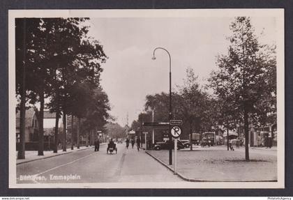 Vintage Postcard Netherlands Bilthoven Emmaplein
