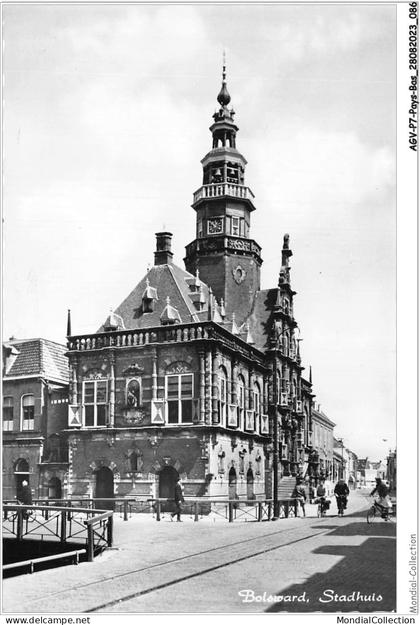 AGVP7-0484-PAYS-BAS - BOLSWARD - stadhuis