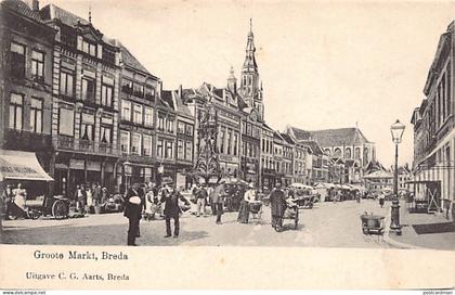 Nederland - BREDA (NB) Groote Markt - Uitg. C. G. Aarts