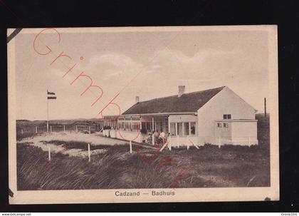 Cadzand - Badhuis - postkaart