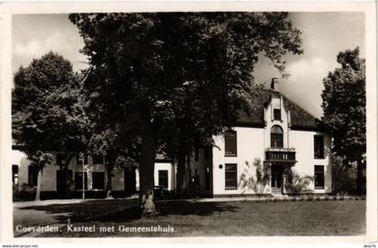 CPA Coevorden Kasteel met Gemeentehuis NETHERLANDS (728977)