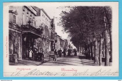 NEDERLAND prentbriefkaart Hoofdgracht Nieuwediep, Den Helder
