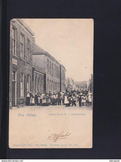 Niederlande AK Den Helder Jonkerstraat