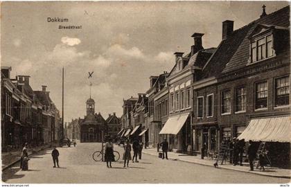 CPA Dokkum Breedstraat NETHERLANDS (729019)