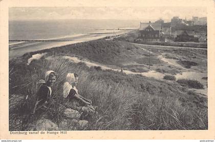 Nederland - DOMBURG - VANAF DE HOOGE HILL