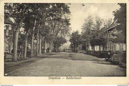 Netherlands, DRACHTEN, Zuiderbuurt (1920s) Postcard