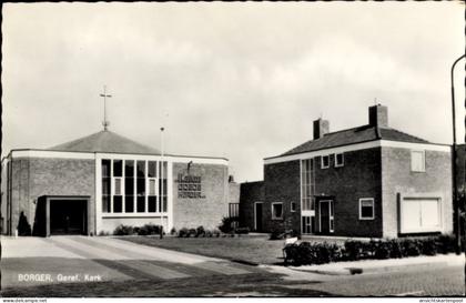 CPA Borger Odoorn Drenthe Niederlande, Geref. Kerk