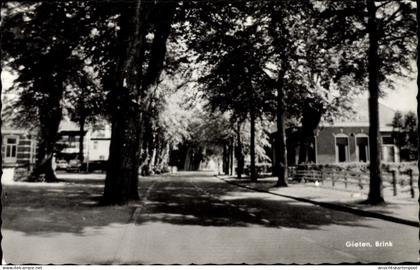 CPA Gieten Drenthe Niederlande, Brink