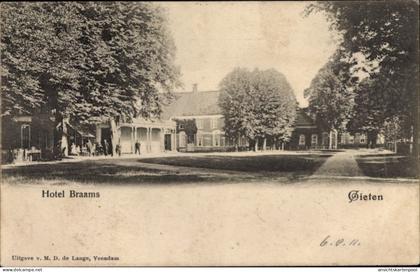 CPA Gieten Drenthe Niederlande, Hotel Braams