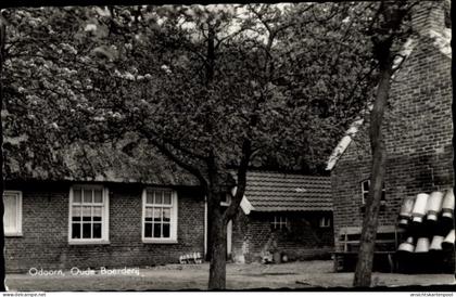 CPA Odoorn Drenthe Niederlande, Oude Boerderij, Hotel Bos