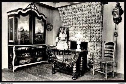 ÄLTERE POSTKARTE ZUIDERZEEMUSEUM ENKHUIZEN INTERIEUR ZAANSTREEK TRACHT postcard Ansichtskarte cpa AK