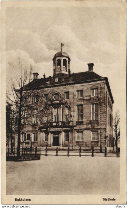 CPA ENKHUIZEN Stadhuis NETHERLANDS (713739)