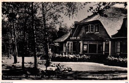 Epe (Vacantiecentrum "Heidebad") - Hoofdgebouw: Zijaanzicht