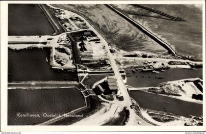 CPA Ketelhaven Flevoland, Oostelijk Flevoland, Luftaufnahme