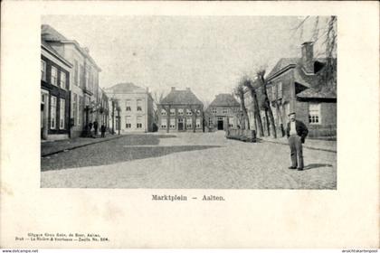 CPA Aalten Gelderland Niederlande, Marktplatz