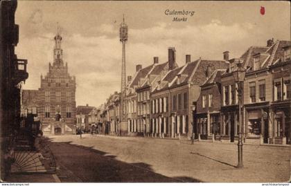 CPA Culemborg Gelderland, Markt