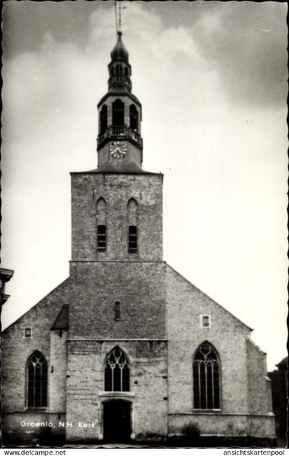 CPA Groenlo Oost Gelre Gelderland, N. H. Kerk