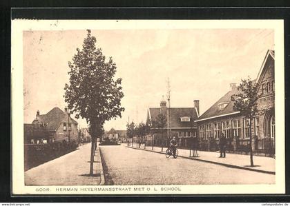 AK Goor, Herman Heyermansstraat met O. L. school